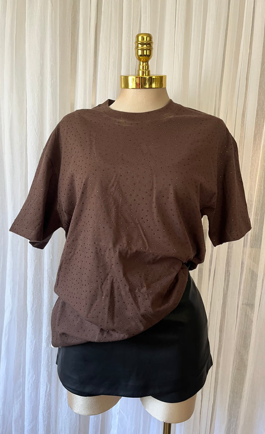 Oversized bling shirt