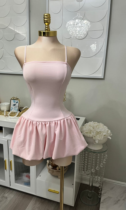 Pink Bubble Dress