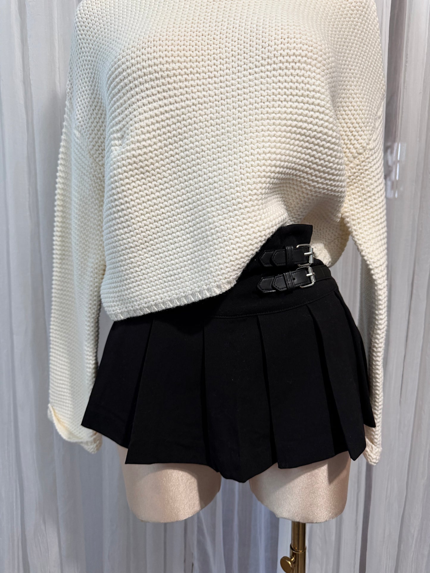 Cream chunky sweater