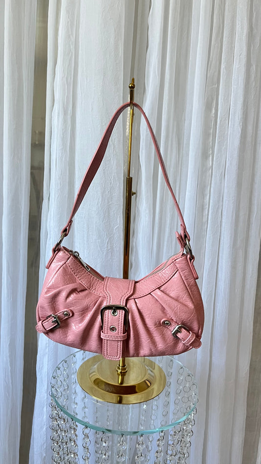 Pink shoulder bag