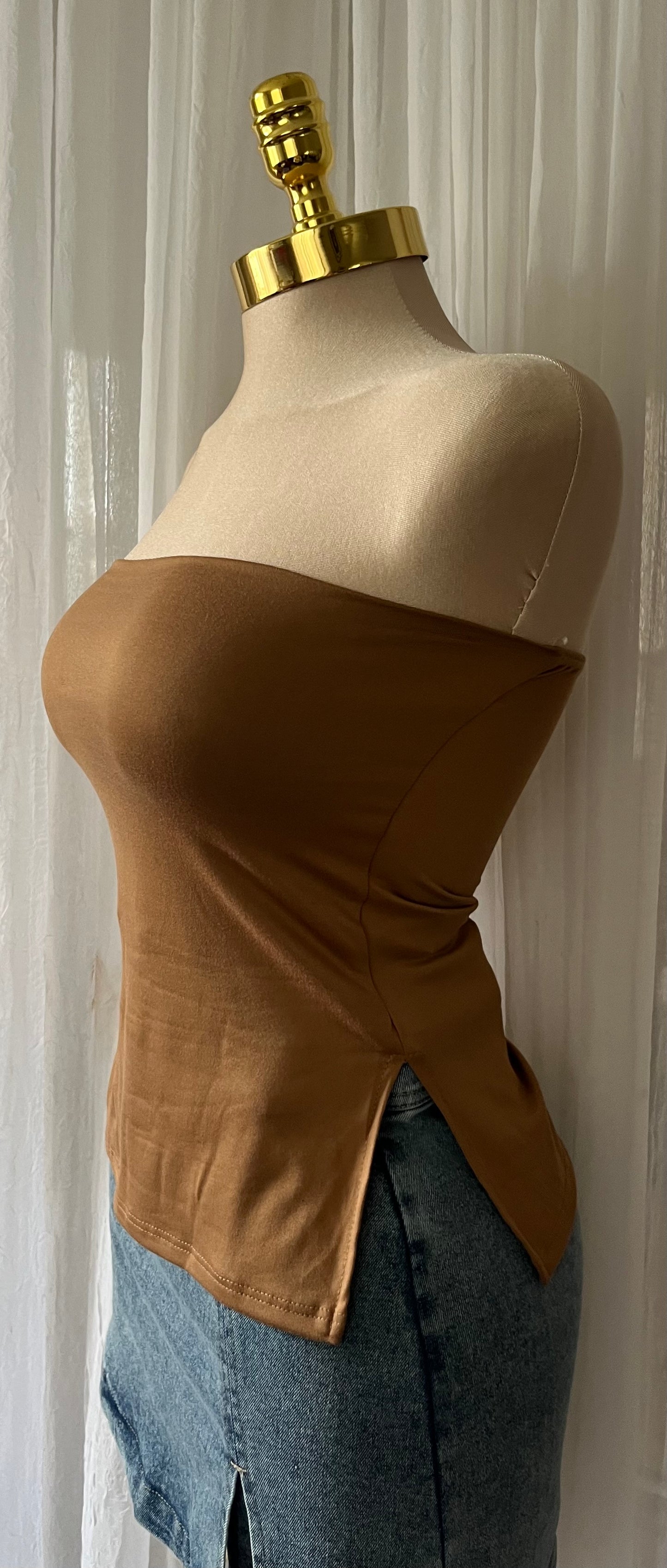 Side slits Top