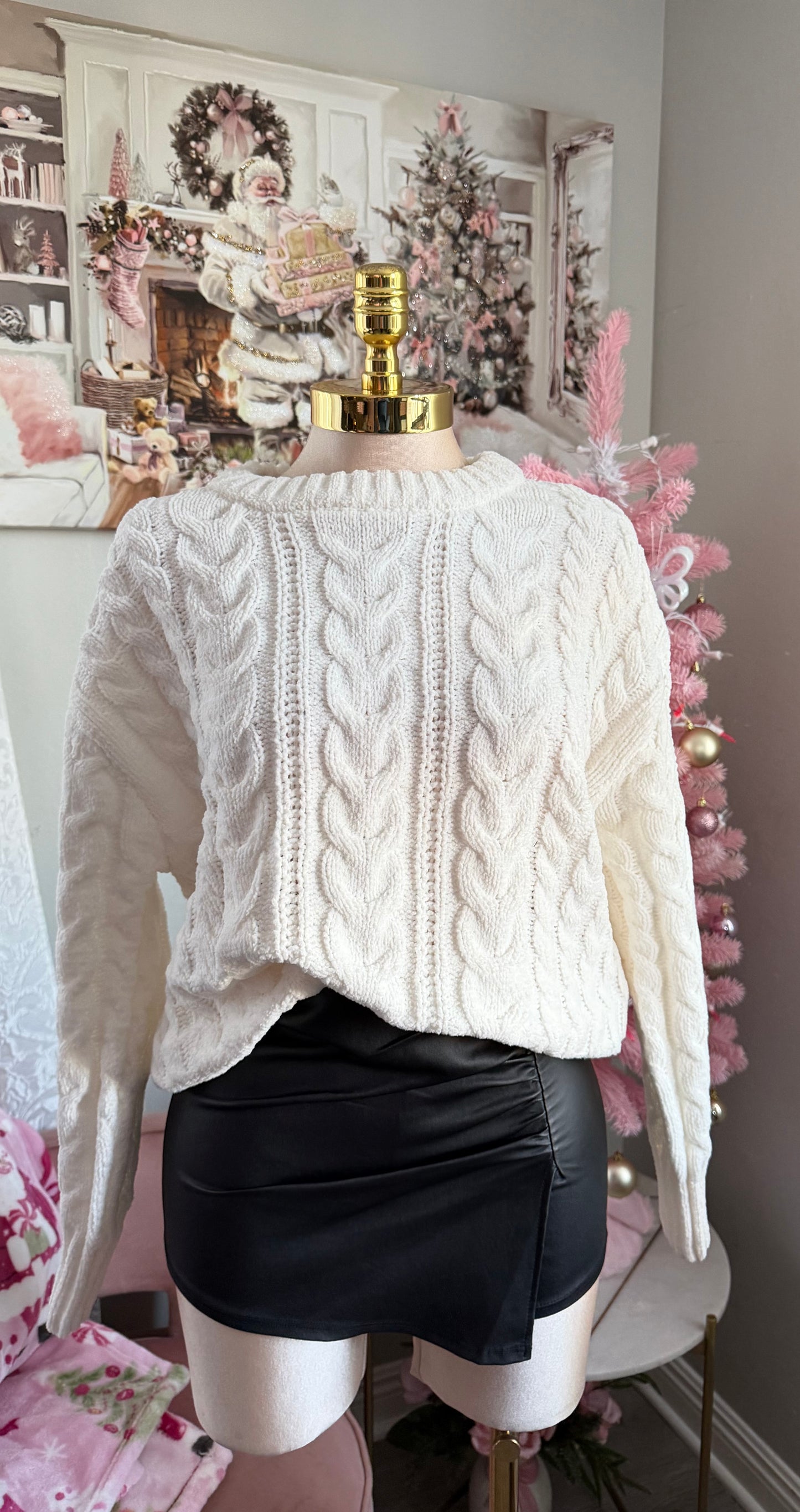 Soft ivory sweater