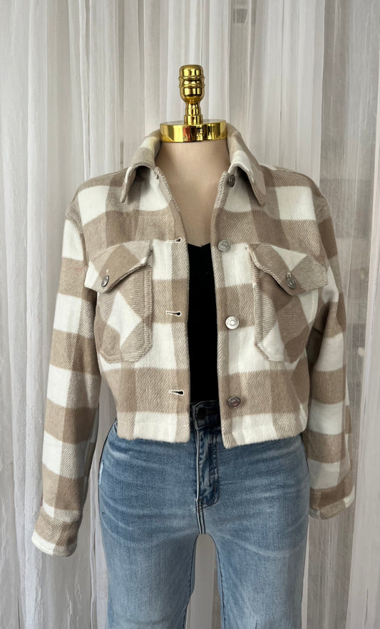 Cropped flannel