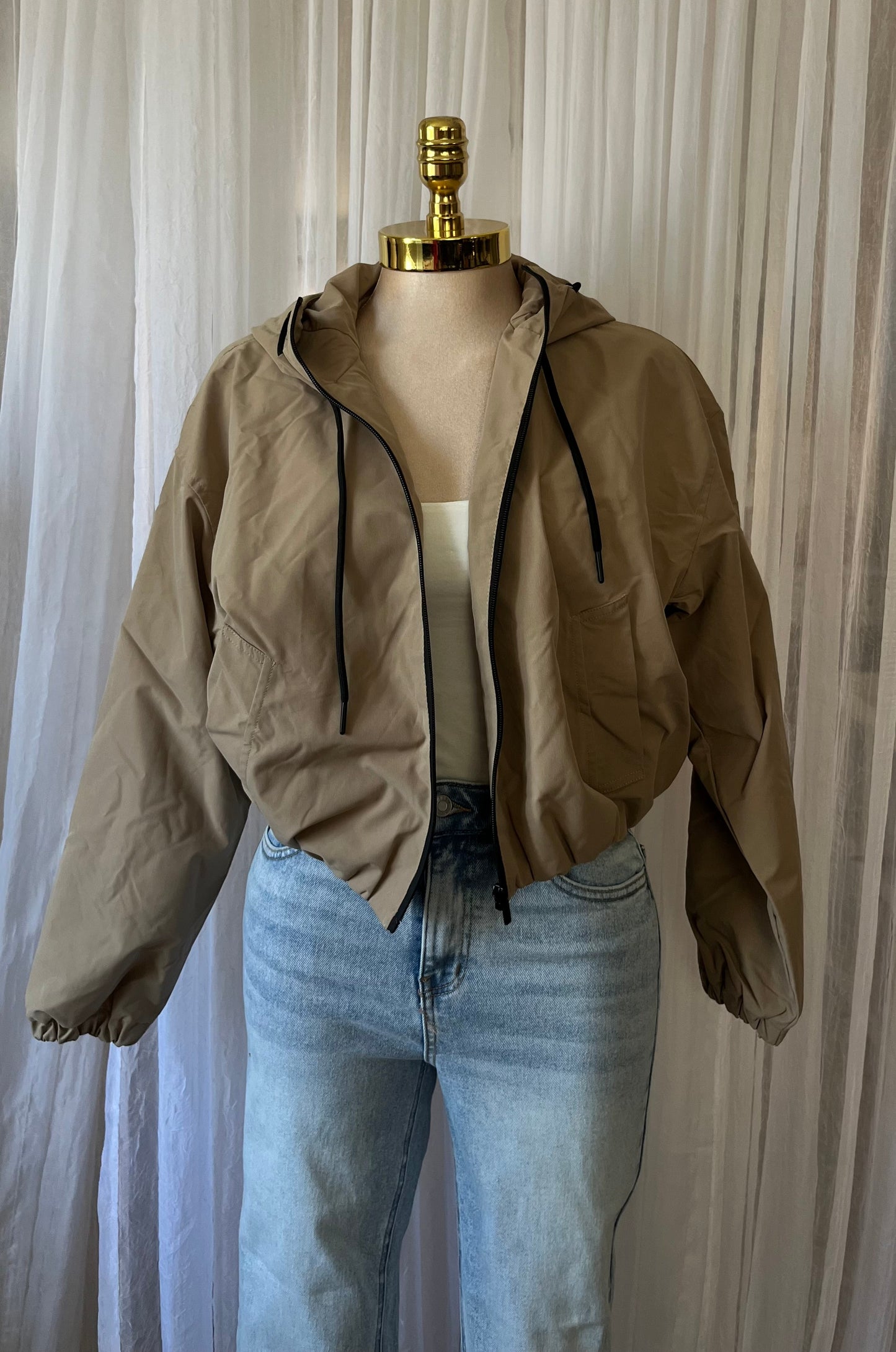 Light weight hoodie jacket